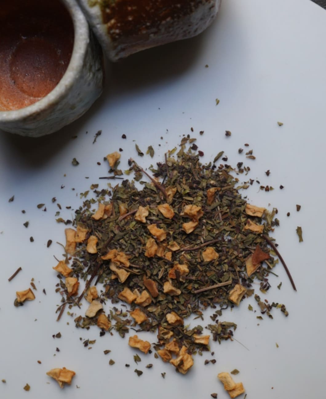Spice Tea brewing